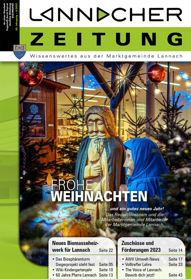 Lannach Gemeindezeitung Ausgabe 2022 / Quartal 04